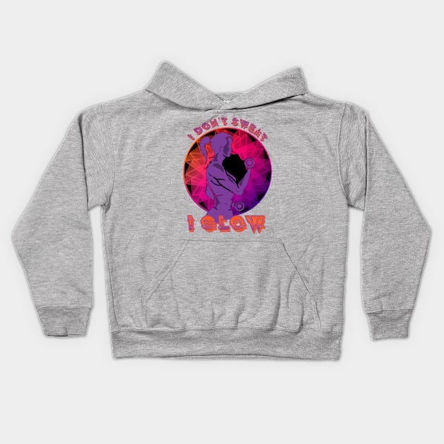 Sweat Glow Kids Hoodie by American Phoenix 